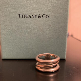 ティファニー(Tiffany & Co.)の美品★ティファニー　ダイアゴナル　リング(リング(指輪))