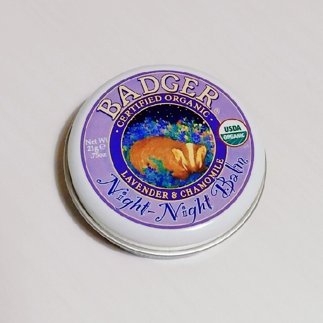 Badger(バジャー)のBADGER Night-Night Balm ラベンダー&カモミール コスメ/美容のボディケア(その他)の商品写真