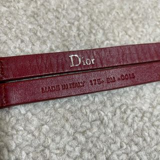 ディオール(Dior)のDIOR レザーサスペンダー(サスペンダー)