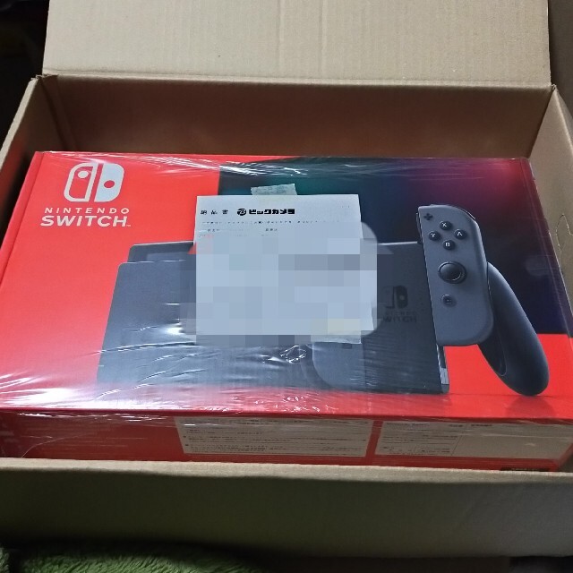 Nintendo Switch 任天堂スイッチ 本体 グレー 新品未使用 即発送 Nintendo Switch 任天堂スイッチ 本体 グレー 新品未使用 即発送
