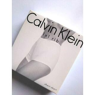 シーケーカルバンクライン(ck Calvin Klein)の新品・カルバン・クライン ショーツ　ホワイト(ショーツ)