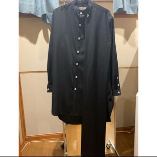 ヨウジヤマモト(Yohji Yamamoto)のyohji yamamoto  シワギャバシャツ (シャツ)