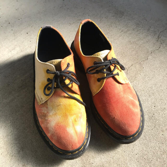 Dr.Martens(ドクターマーチン)のドクターマーチン3ホール　*レアなキャンバス素材* レディースの靴/シューズ(ローファー/革靴)の商品写真