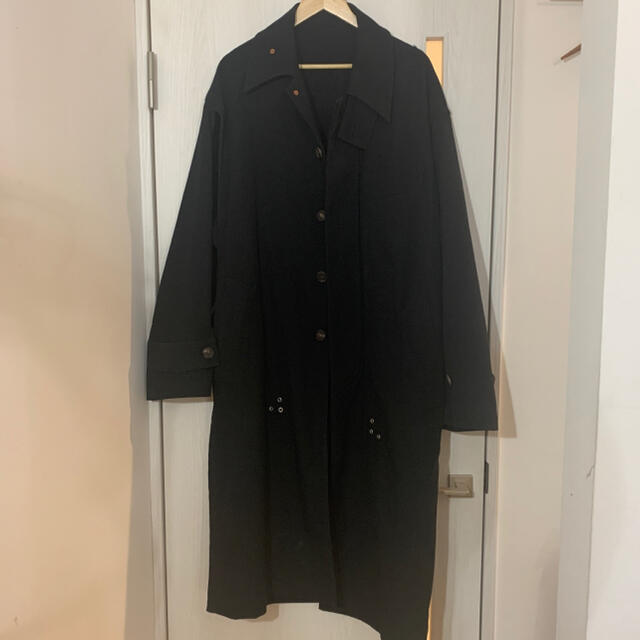 Yohji Yamamoto(ヨウジヤマモト)のBED J.W. FORD 19ss Over collar coat メンズのジャケット/アウター(ステンカラーコート)の商品写真