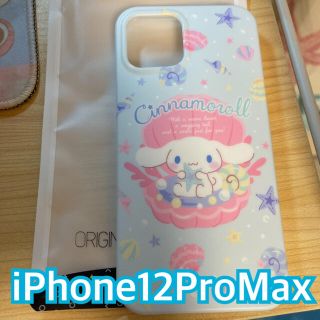 シナモロール(シナモロール)の新品　iPhone12promax ケース　カバー　シナモロール　サンリオ(iPhoneケース)