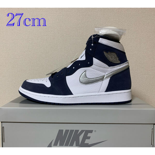 靴/シューズNike Air Jordan 1 Midnight Navy CO.JP