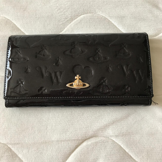 Vivienne Westwood(ヴィヴィアンウエストウッド)のvivian♡エナメル長財布 レディースのファッション小物(財布)の商品写真