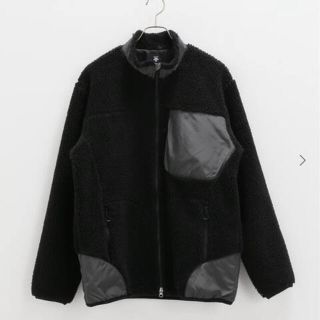 デサント(DESCENTE)のDESCENTE ddd(デサント）完売！　ボアフリースジャケット　L  黒(ブルゾン)