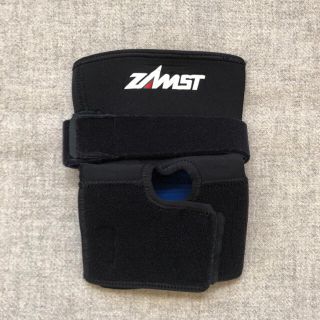 ザムスト(ZAMST)の【 ZAMST 】ザムスト  膝サポーター  ベルト付き  保護サポーター M(トレーニング用品)