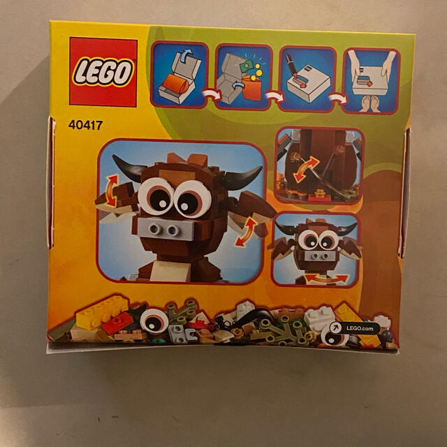 Lego(レゴ)のレゴ　非売品　40417 干支　牛　丑 エンタメ/ホビーのおもちゃ/ぬいぐるみ(模型/プラモデル)の商品写真