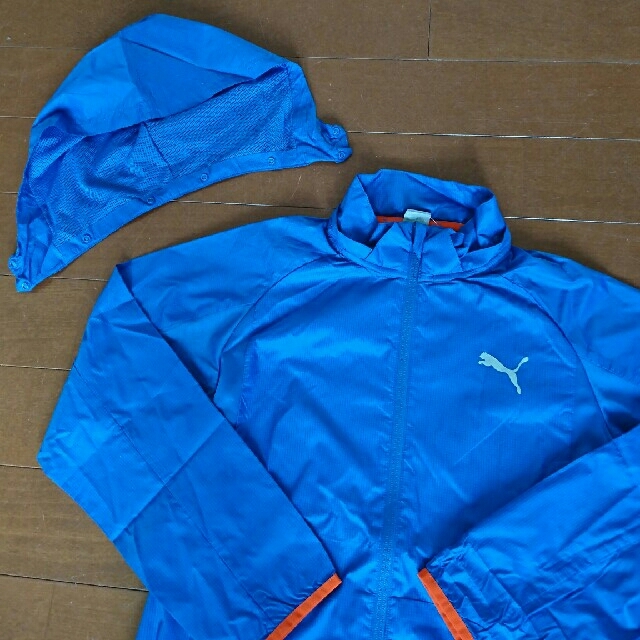 PUMA(プーマ)のキッズ プーマ ウィンドブレーカー160㎝ キッズ/ベビー/マタニティのキッズ服男の子用(90cm~)(ジャケット/上着)の商品写真