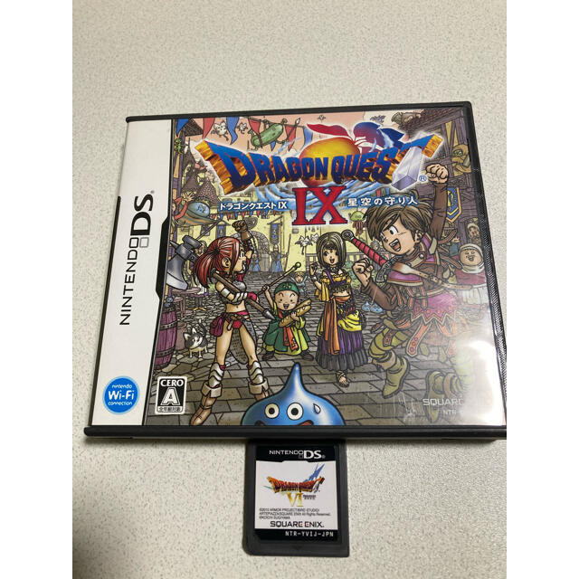 ニンテンドーDS(ニンテンドーDS)のドラゴンクエストⅥ、IX DSセット エンタメ/ホビーのゲームソフト/ゲーム機本体(その他)の商品写真