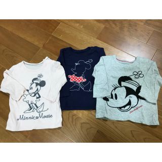 ユニクロ(UNIQLO)のユニクロ UNIQLOクルーネックT ディズニー☆サイズ80(Ｔシャツ)