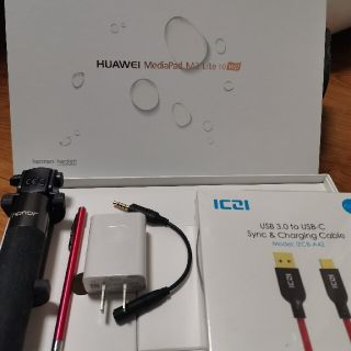 ファーウェイ(HUAWEI)の（美品）Huawei MediaPad M3 Lite 10 WP Wi-Fi(タブレット)