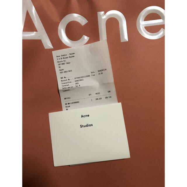 ACNE(アクネ)のacne studios レザージャケット メンズのジャケット/アウター(レザージャケット)の商品写真