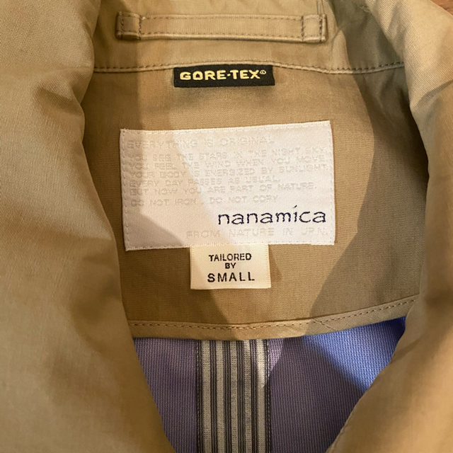 nanamica(ナナミカ)の【値下げ可能】ナナミカ　ステンカラーコート(5/30までの出品) メンズのジャケット/アウター(ステンカラーコート)の商品写真