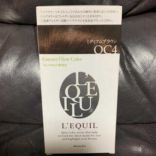 カネボウ(Kanebo)の新品未使用リクイール　グロー　ヘアカラー OC4 ミディアムブラウン(白髪染め)
