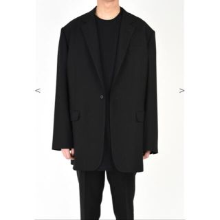 ラッドミュージシャン(LAD MUSICIAN)のWOOL GABARDINE 1Ｂ BIG JACKETS(テーラードジャケット)