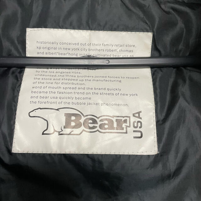 Bear USA - bear usa ダウンジャケットの通販 by はなまる商店｜ベアーならラクマ 好評即納