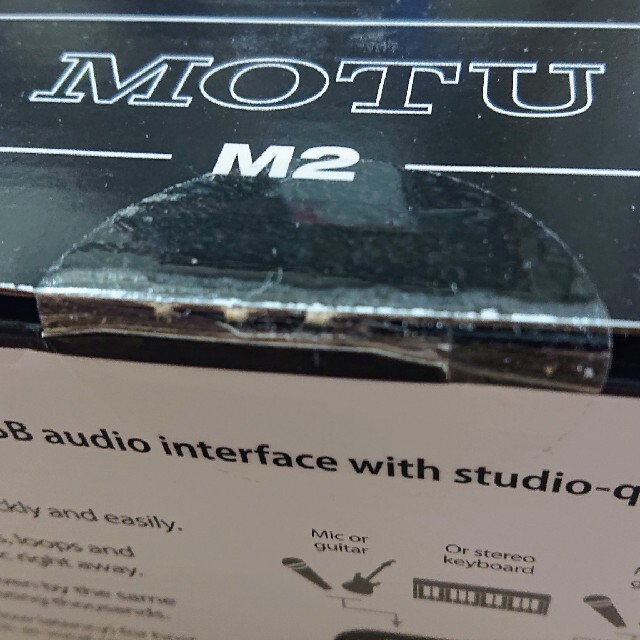 【新品未開封】 MOTU M2 オーディオインターフェース 【入手困難】 2