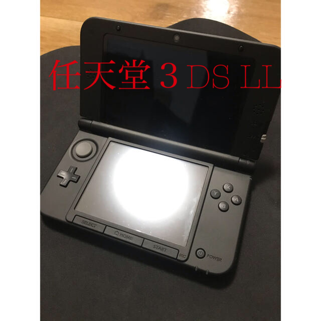 ゲームソフト/ゲーム機本体任天堂　3DS レッド✖️ブラック　ニンテンドー 本体 LL