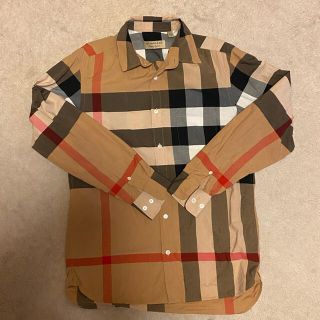 バーバリー(BURBERRY)のBurberry チェック ストレッチコットンポプリン シャツ(シャツ)