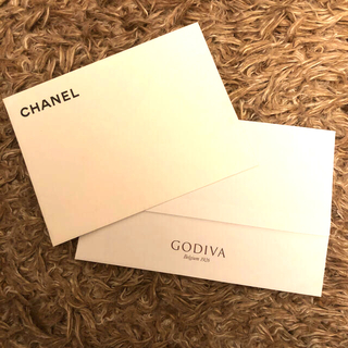 シャネル(CHANEL)のCHANEL GODIVA メッセージカード入れ(カード/レター/ラッピング)