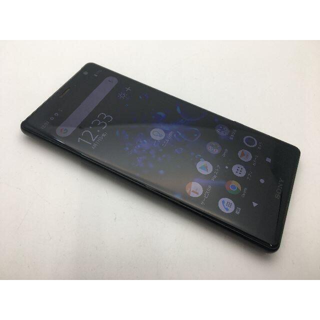 SIMフリー au Xperia XZ2 SOV37 ブラック◇美品◇386 スマホ/家電