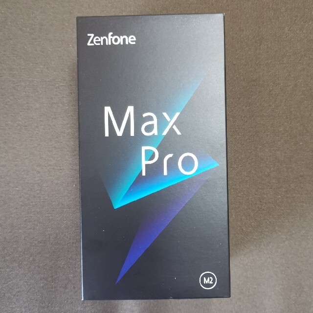 新品未使用 ASUS ZenFone Max Pro M2 ミッドナイトブルースマホ/家電/カメラ