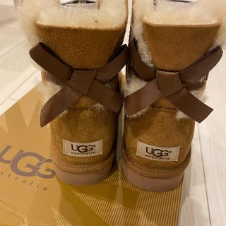 アグ(UGG)のUGG MINI BAILEY BOW ムートンブーツ アグ(ブーツ)