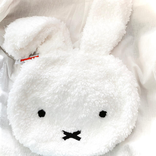 【新品】ミッフィーおかおBag ふわふわバッグ  トート miffy 展