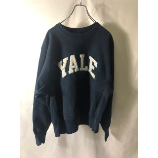 チャンピオン(Champion)の【希少】チャンピオン スウェット リバースウィーブ　YALE  ヴィンテージ(スウェット)