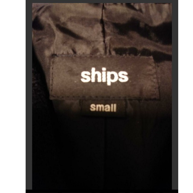 SHIPS(シップス)の《ぱちぱち様専用の商品です》SHIPS ピーコート 黒 レディースのジャケット/アウター(ピーコート)の商品写真