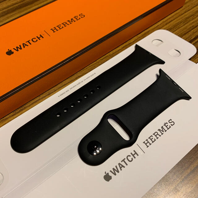 Apple watch HERMES ラバーバンド　☆美品☆