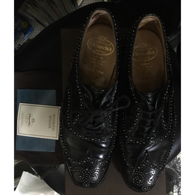 チャーチ スタッズ ローファー 85F church's burwood - www.glycoala.com