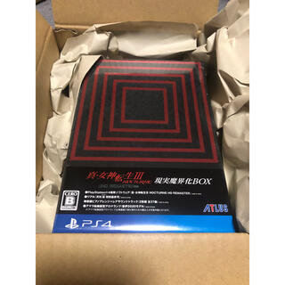 プレイステーション4(PlayStation4)の 真・女神転生III NOCTURNE HD REMASTER現実魔界化BOX (家庭用ゲームソフト)