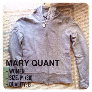 レア☆マリークワント☆デイジーパーカー グレー M ☆新品未使用 MARY QUANT マリークヮント 新品未使用 デイジーストッパー