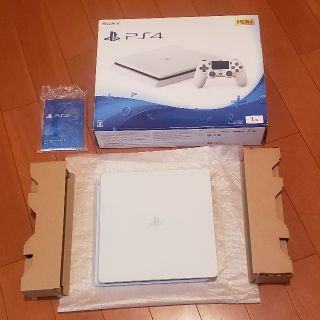 プレイステーション4(PlayStation4)のPS4 本体 1TB CUH-2100 動作確認済み プレステ4 ホワイト(家庭用ゲーム機本体)