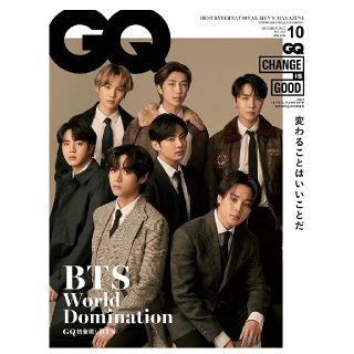 ボウダンショウネンダン(防弾少年団(BTS))のGQ JAPAN 10月号  BTS 新品・未読（キズ有り） (アート/エンタメ/ホビー)