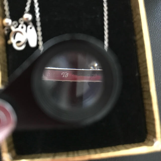 PT850 ハートシェイプダイヤ バーネックレス ダイヤネックレス