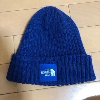 ザノースフェイス(THE NORTH FACE)のノースフェイス　ニット帽　ブルー(ニット帽/ビーニー)