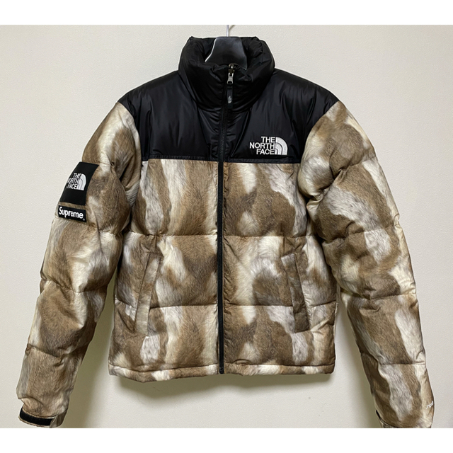 Supreme The North Face Fur Print Nuptse