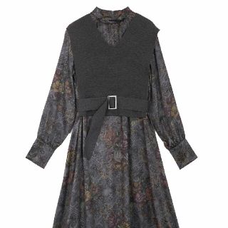 アメリヴィンテージ(Ameri VINTAGE)のアメリヴィンテージ NATHALIE VEST SET DRESS ベストのみ(ベスト/ジレ)