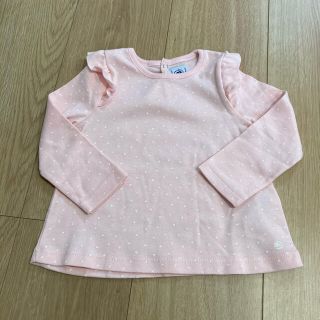 プチバトー(PETIT BATEAU)のプチバトー 新品未使用 トップス カットソー ロンT(Tシャツ/カットソー)