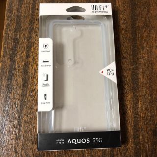 SHARP AQUOS R5G 対応 ハイブリッドケース クリアタイプ (モバイルケース/カバー)