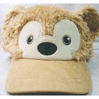 Disney - ディズニー ダッフィー キャップ 帽子 ぬいぐるみ 被り物