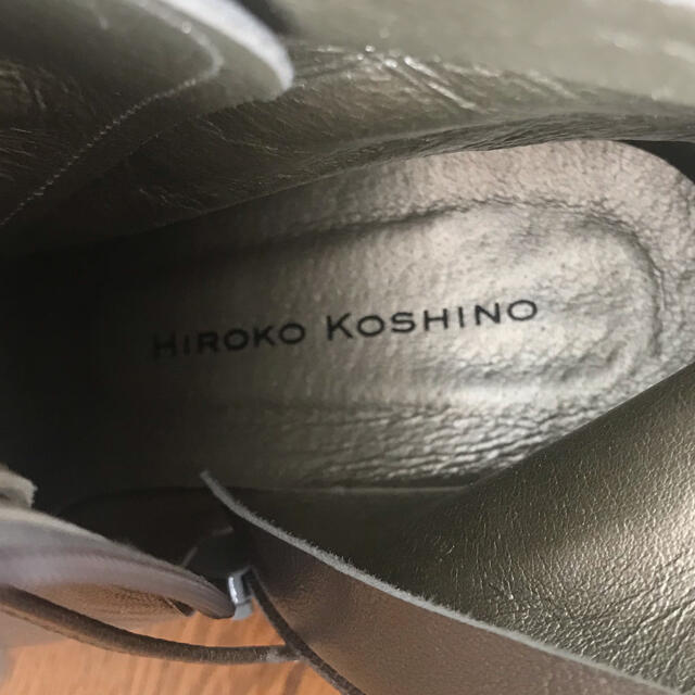 HIROKO KOSHINO(ヒロココシノ)の【美品】HIROKO KOSHINO ショートブーツ メンズの靴/シューズ(ブーツ)の商品写真