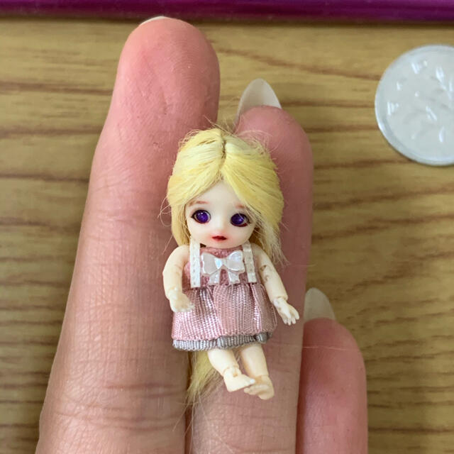 BJD 3cmドール】 ミニBJD 小型BJD 元宵ちゃん カスタムプルセット-