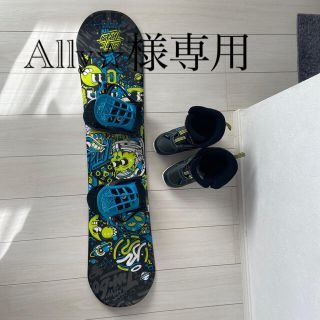 k2キッズ用スノーボード110cm 3点セット