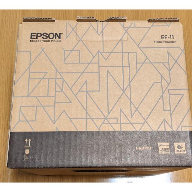 メーカー直売 EPSON EF-11 ホームプロジェクター ブラック